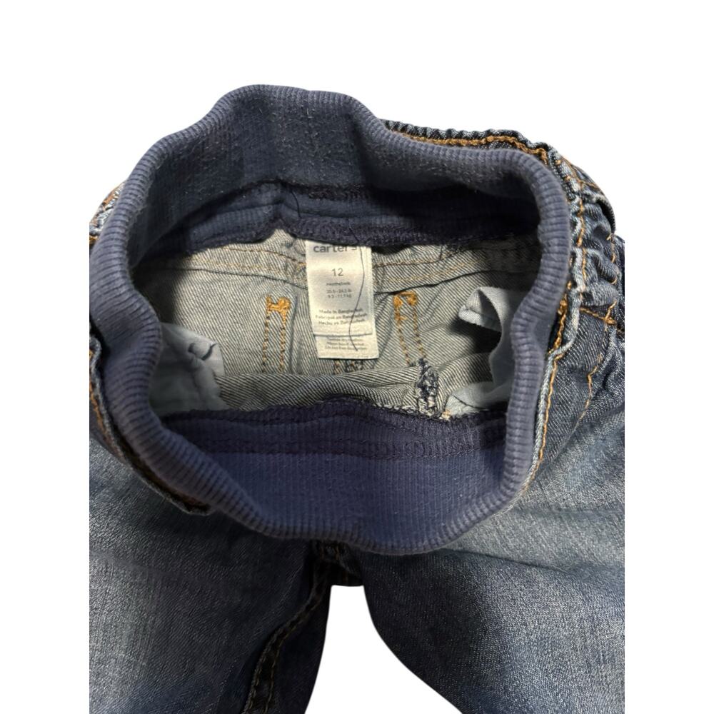 Carters Denim Jeans Boys Size 12 months - Picture 3 of 3